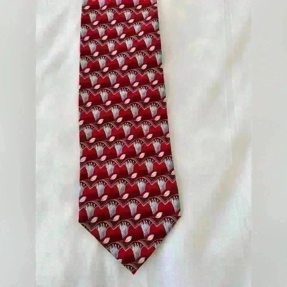 Ermenegildo Zegna 100% Silk Tie - Picture 2 of 9